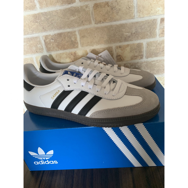 新品未使用・完売品】27.0cm adidas SAMBA OG White tic-guinee.net