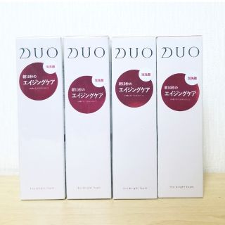 デュオ(DUO)のDUO ザブライトフォーム洗顔料 新品未開封4本セット(洗顔料)