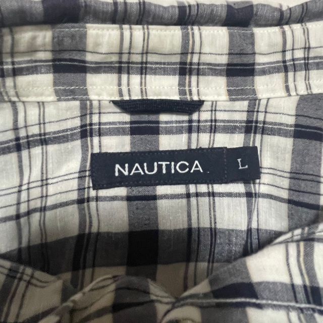 NAUTICA(ノーティカ)の【 NAUTICA 】 ノーティカ 半袖 シャツ L メンズのトップス(シャツ)の商品写真