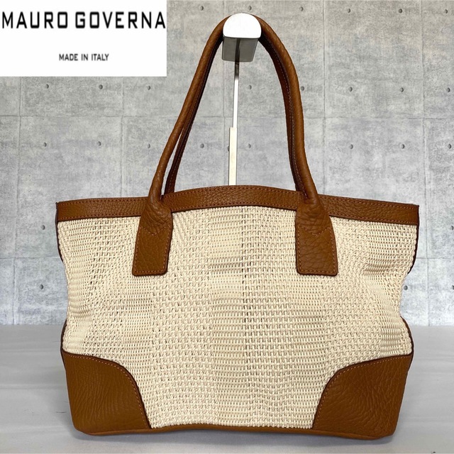 【MAURO GOVERNA】BORSA5285 SMALL A4 トートバッグ