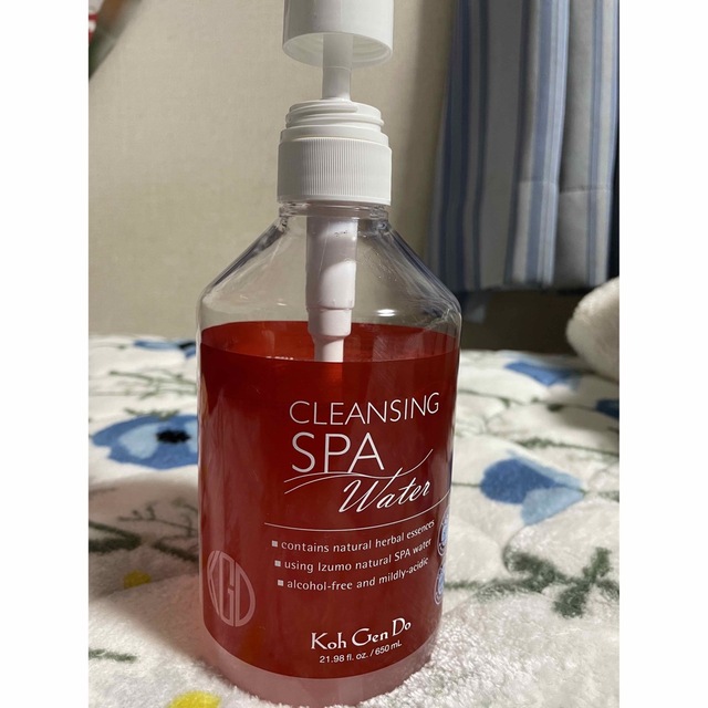 江原道(KohGenDo)(コウゲンドウ)の江原道 Koh Gen Do クレンジングウォーター 650ml  ほぼ未使用 コスメ/美容のスキンケア/基礎化粧品(クレンジング/メイク落とし)の商品写真