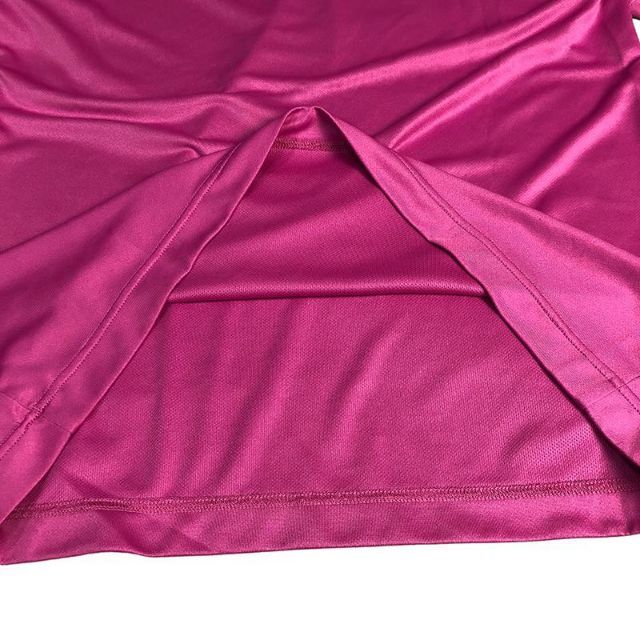 スリクソン 2021年モデル DESCENTE 半袖 ポロシャツ  ピンク LL