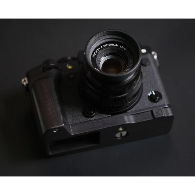 新品 FUJIFILM フジフイルム XT5用 ハンドグリップ 黒檀/エボニー