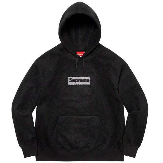 XL】 Supreme インサイドアウト ボックスロゴフーディ ブラック - www