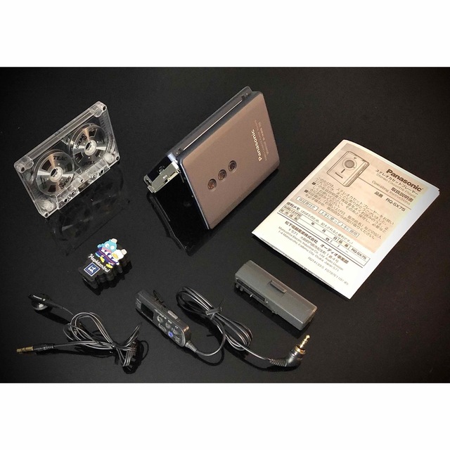 カセットウォークマンPanasonicRQ-SX75 灰「整備済み、完動美超品」 カセットウォークマンPanasonicRQ-SX75 灰「整備済み、完動美超品」