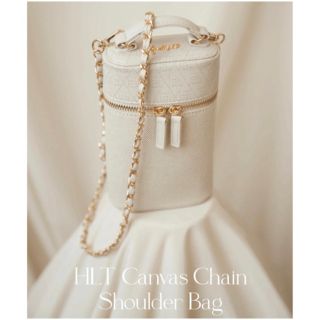 ハーリップトゥ(Her lip to)のHerlipto Canvas Chain Shoulder Bag ノベルティ(ショルダーバッグ)