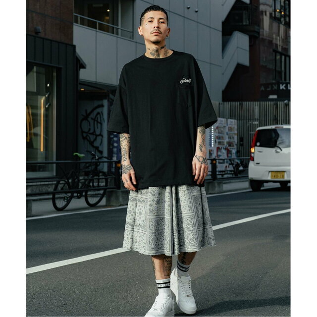 Subciety(サブサエティ)の【GRAY】Subciety/(U)PAISLEY SWEAT SHORTS その他のその他(その他)の商品写真