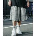 【GRAY】Subciety/(U)PAISLEY SWEAT SHORTS