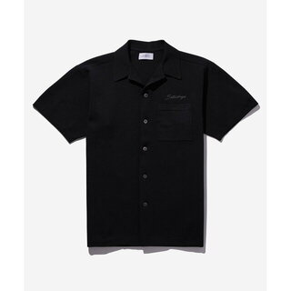 サタデーズニューヨークシティ(Saturdays NYC)の【ブラック（01）】Knit S/S shirt(シャツ)