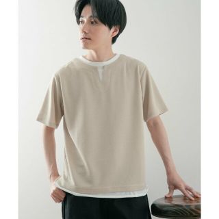 アーバンリサーチアイテムズ(URBAN RESEARCH ITEMS)の【IVO】フェイクレイヤード キーネック Tシャツ(その他)