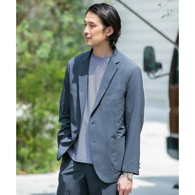 【GRAY】『イージーケア』LIFE STYLE TAILOR 4WAYストレッチコンフォータブルジャケット