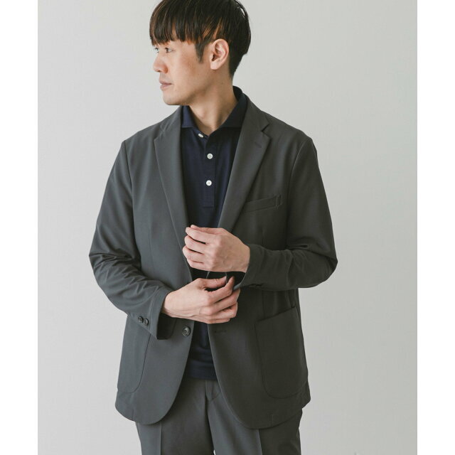 【NAVY】『イージーケア』LIFE STYLE TAILOR 4WAYストレッチコンフォータブルジャケット