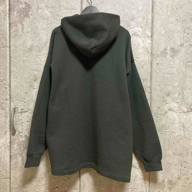 CORE FLEECE RELAXED HOODIE OFF BLACK 2