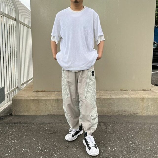 【新品】JULIUS 2019 メッシュ　Tシャツ　ホワイト　SAMPLE品