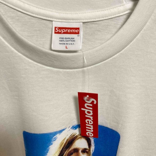 【L】Supreme Kurt Cobain Tee 23SS week1 白