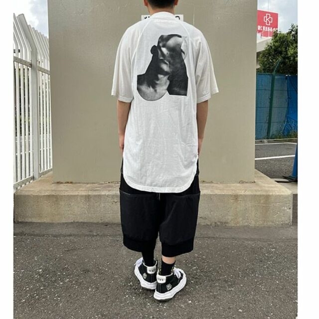 【新品】NILOS JULIUS　バックプリント　スタンドカラー　Tシャツ　2