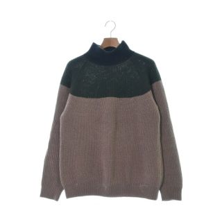 kolor 22AW KNIT POLO ニット 切替 ポロ カットソー