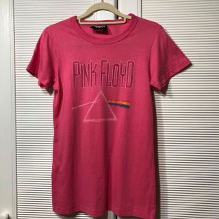 ジャンクフード(JUNK FOOD)の美品☆難あり☆ジャンクフード☆PINKFLOYD☆ピンクTシャツLサイズ(Tシャツ(半袖/袖なし))