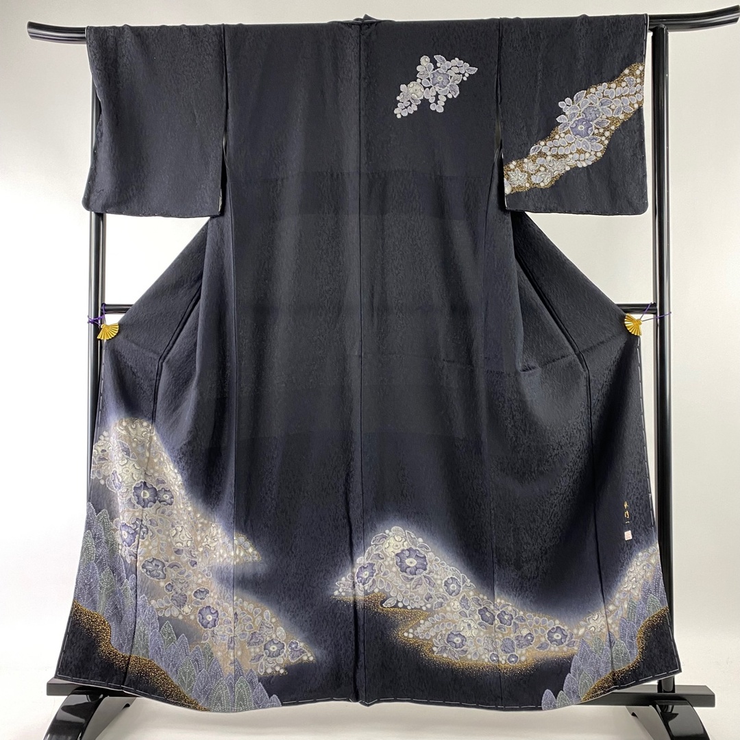 バイセル帯訪問着 身丈155.5cm 裄丈64.5cm 正絹 美品 名品