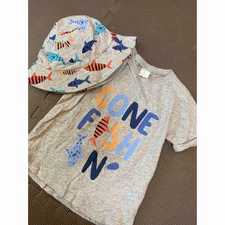 エイチアンドエム(H&M)の♡ H&M Tシャツ　帽子　セット(Tシャツ/カットソー)