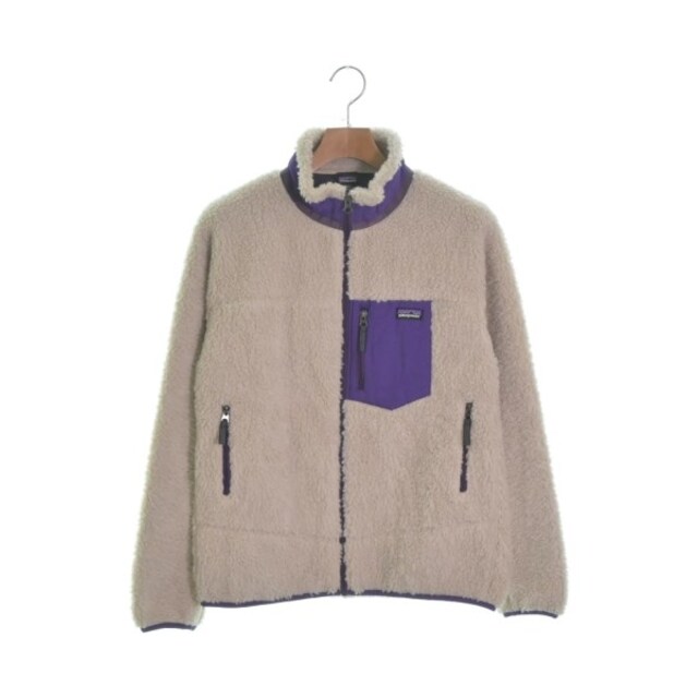 patagonia パタゴニア ブルゾン(その他) XXL ベージュx紫 【古着