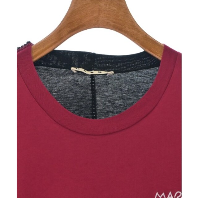 MARNI マルニ Tシャツ・カットソー 50(XL位) 赤 - Tシャツ/カットソー