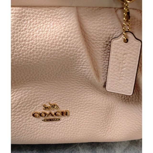 最終SALE　ほぼ未使用】COACH プリーテッド ノラ ショルダーバッグ