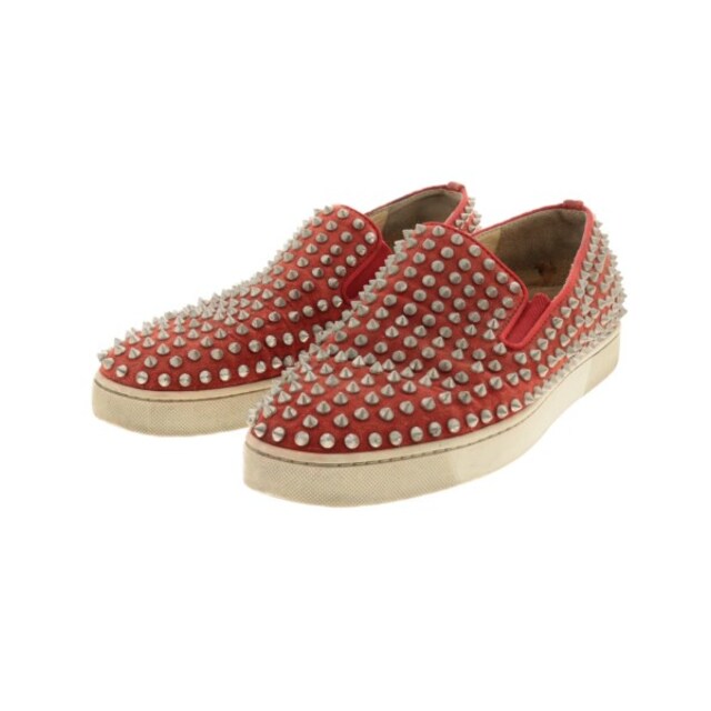 Christian Louboutin スニーカー 43(28cm位) 赤系 【古着】【中古