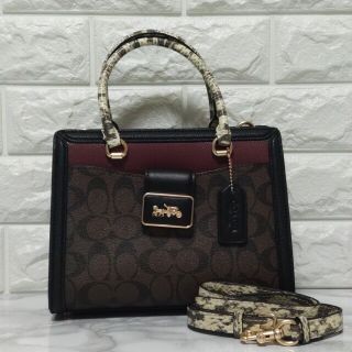 コーチ(COACH)のCOACH コーチ グレース キャリーオール・シグネチャー キャンバス(ハンドバッグ)