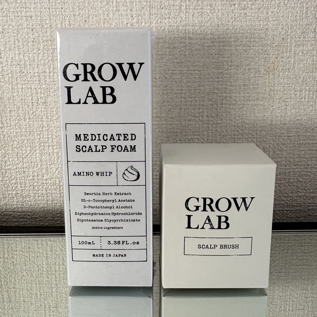 GROW LAB メディケイテッドスカルプフォーム 100ml