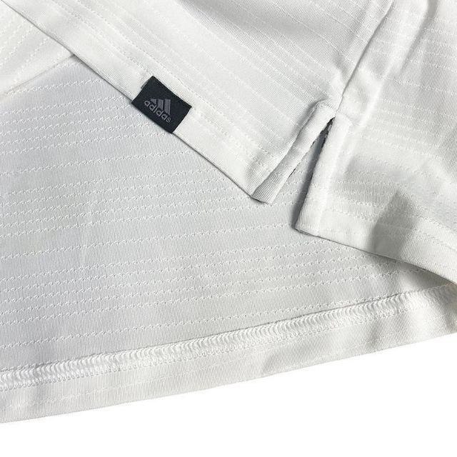 adidas(アディダス)のアディクロス アディダス 半袖ポロシャツ ホワイト OT スポーツ/アウトドアのゴルフ(ウエア)の商品写真