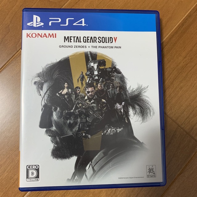 KONAMI(コナミ)のメタルギア ソリッド V グラウンド・ゼロズ ＋ ファントムペイン PS4 エンタメ/ホビーのゲームソフト/ゲーム機本体(家庭用ゲームソフト)の商品写真