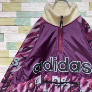 アディダス(adidas)のアディダス 90s アノラックジャケット フリース  日本デサント製 レトロ(ブルゾン)