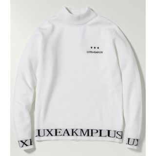 エイケイエム(AKM)の【LUXEAKMPLUS】裾ロゴモックネックニット(ニット/セーター)