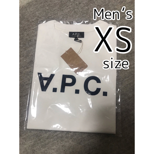 【未使用タグ付き】A.P.C.半袖TシャツメンズXS apcアーペーセー VPC