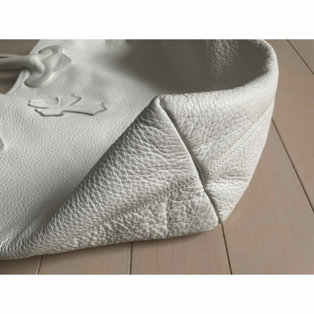 Chrome Hearts(クロムハーツ)のクロムハーツ FS トートバッグ 白 ホワイト レザー  メンズのバッグ(トートバッグ)の商品写真