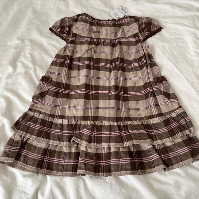 mikihouse(ミキハウス)のミキハウス　ワンピース　100 女の子 キッズ/ベビー/マタニティのキッズ服女の子用(90cm~)(ワンピース)の商品写真