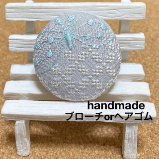 ミナペルホネン(mina perhonen)のハンドメイド　クロスステッチ　くるみボタン　ミナペルホネン　No.57(その他)