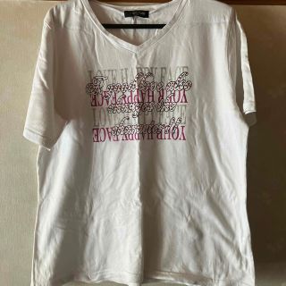 大きいサイズ　半袖トップス(Tシャツ(半袖/袖なし))