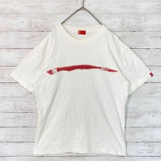 リーバイス(Levi's)のLevi's RED TAB リーバイス レッドタブ　tシャツ L 白 赤 古着(Tシャツ/カットソー(半袖/袖なし))