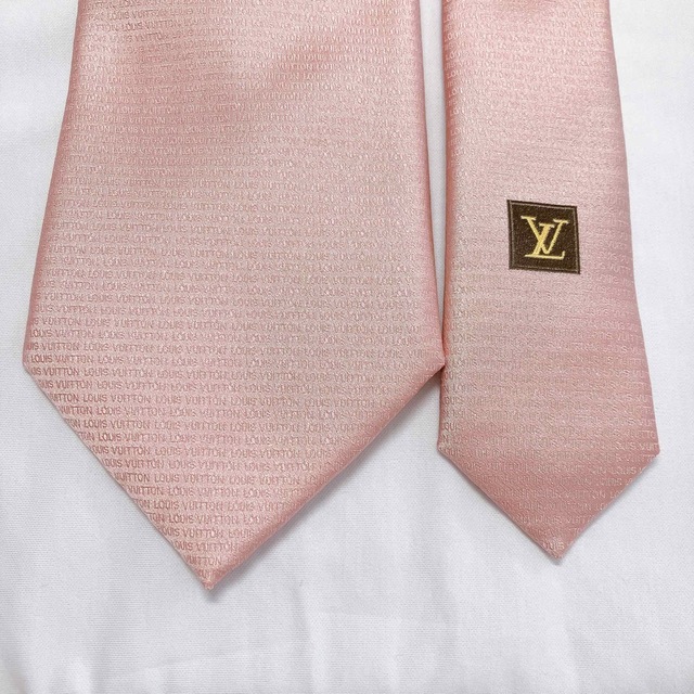 ほぼ未使用】LOUIS VUITTON ルイ・ヴィトン ネクタイ クラヴァット