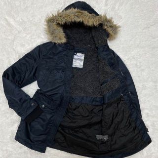 ショット(schott)のschott フライトジャケット モッズコート 裏ボア アーミー ファー付(モッズコート)