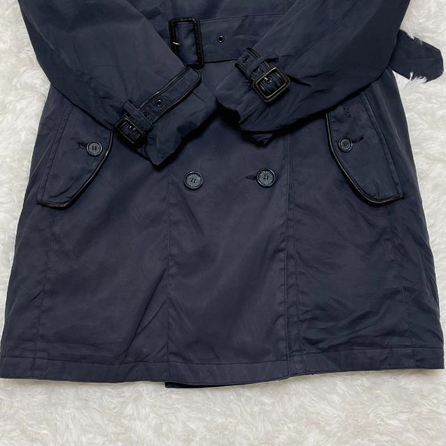 Barbour - バブアー トレンチコート チェック柄 USA古着 USA8 Barbour - バブアー トレンチコート チェック柄 USA古着 USA8