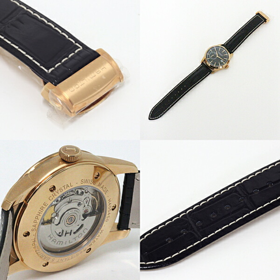 HAMILTON ハミルトン メンズ腕時計 アメリカンクラシック レイルロード スモールセコンド H40545731 ブラック文字盤 自動巻き 未使用品