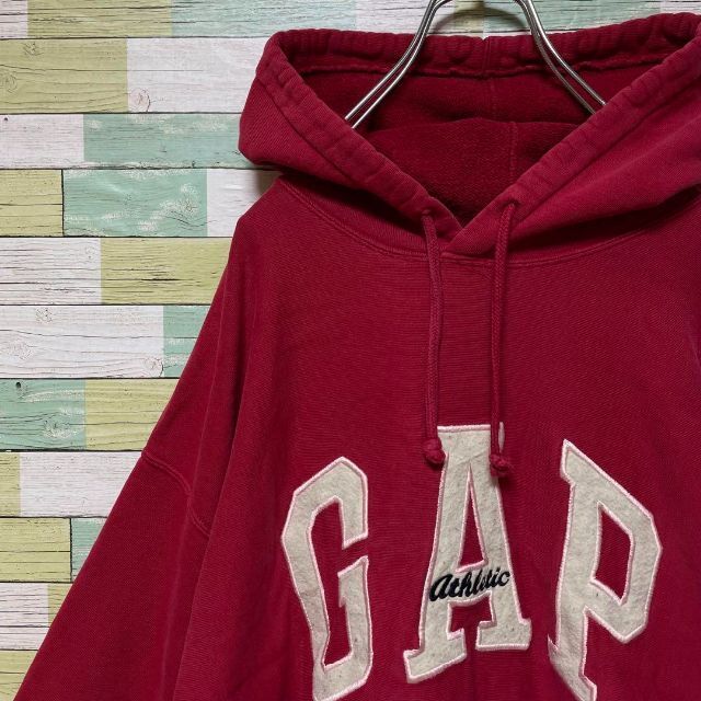 あいみょん着用モデル OLD GAP 90s アノラックパーカー XL エンジ