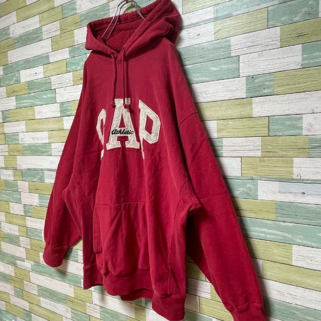 あいみょん着用モデル OLD GAP 90s アノラックパーカー XL エンジ www