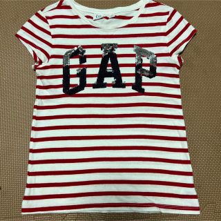 ギャップ(GAP)のボーダー　GAP カットソー　サイズ130(Tシャツ/カットソー)