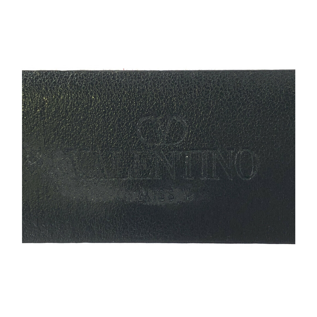 VALENTINO(ヴァレンティノ)のバレンチノ VALENTINO ベルト ギボシ ロゴバックル レディース レディースのファッション小物(ベルト)の商品写真