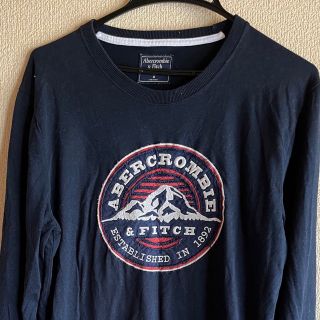 アバクロンビーアンドフィッチ(Abercrombie&Fitch)のアバクロ　tシャツ 長袖　【古着】(Tシャツ/カットソー(七分/長袖))