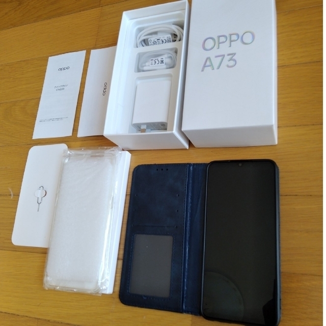 スマートフォン/携帯電話OPPO A73　美品　esim 対応